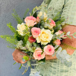 זר פרחים - רוזה רומנטיקה