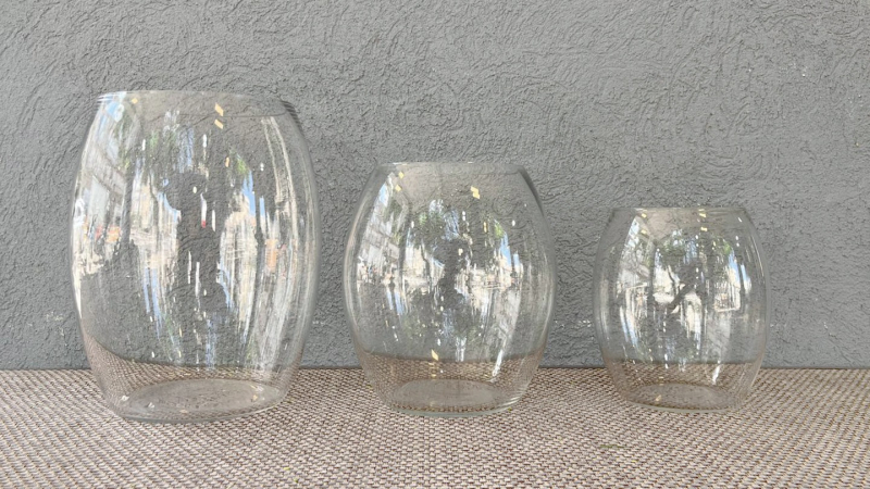 אגרטל זכוכית - בייצלה