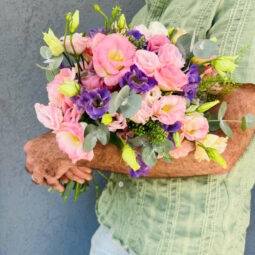 זר פרחים - מיקס ליזי