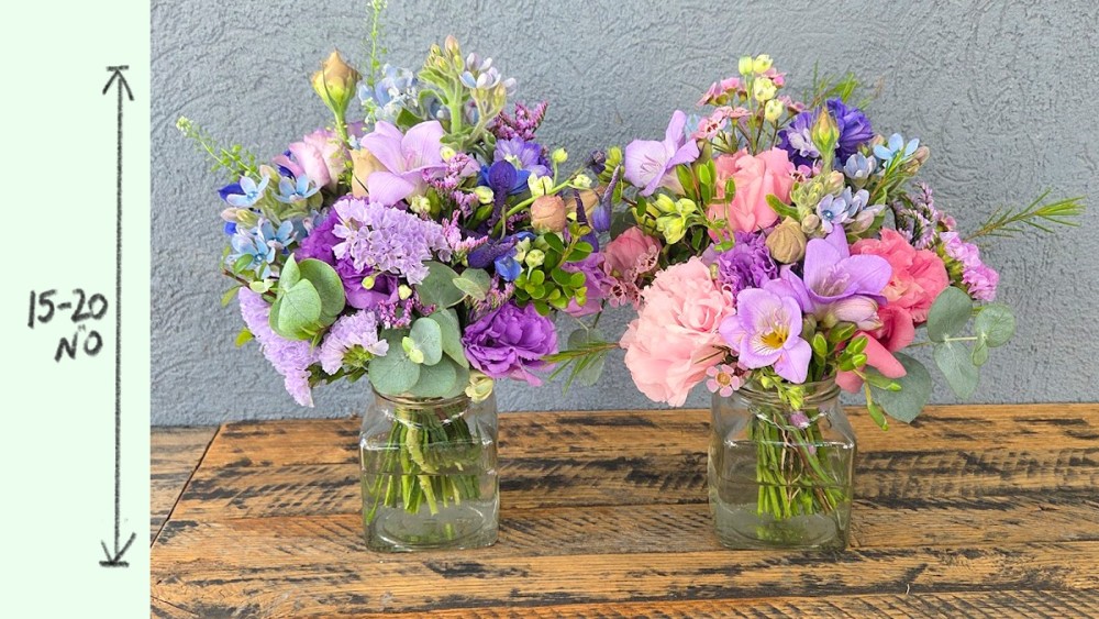 סידור פרחים - דואט ברצלונה