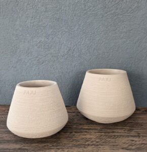 אגרטל - קרמיקה קוני פאג'ן - בהיר / כהה